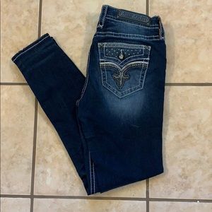 Rock Revival Mid Rose Skinny